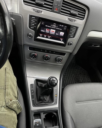 Volkswagen Golf cena 32595 przebieg: 237100, rok produkcji 2015 z Głuszyca małe 46